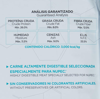 Nupec Alimento Seco para Perro Raza Pequeña Weight Control, 8 kg, 1 Pack