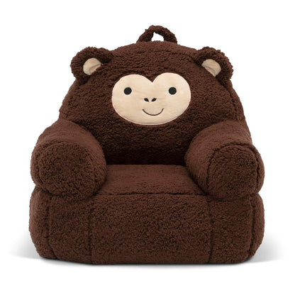 Delta Children Sillón Cozee Buddy para Niños - Café Mono