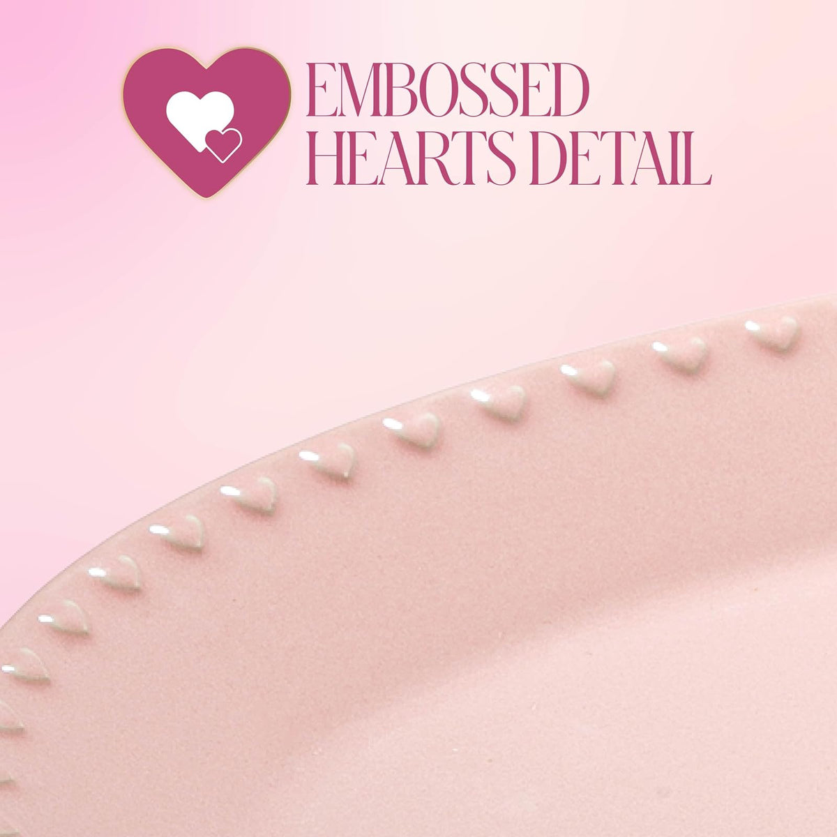 PH 17x11 - Plato de servir con corazones