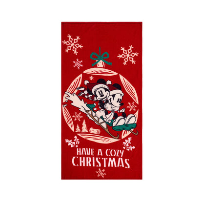 Providencia Toalla Premium para Baño 75x147 Cm Mickey Navidad Esfera