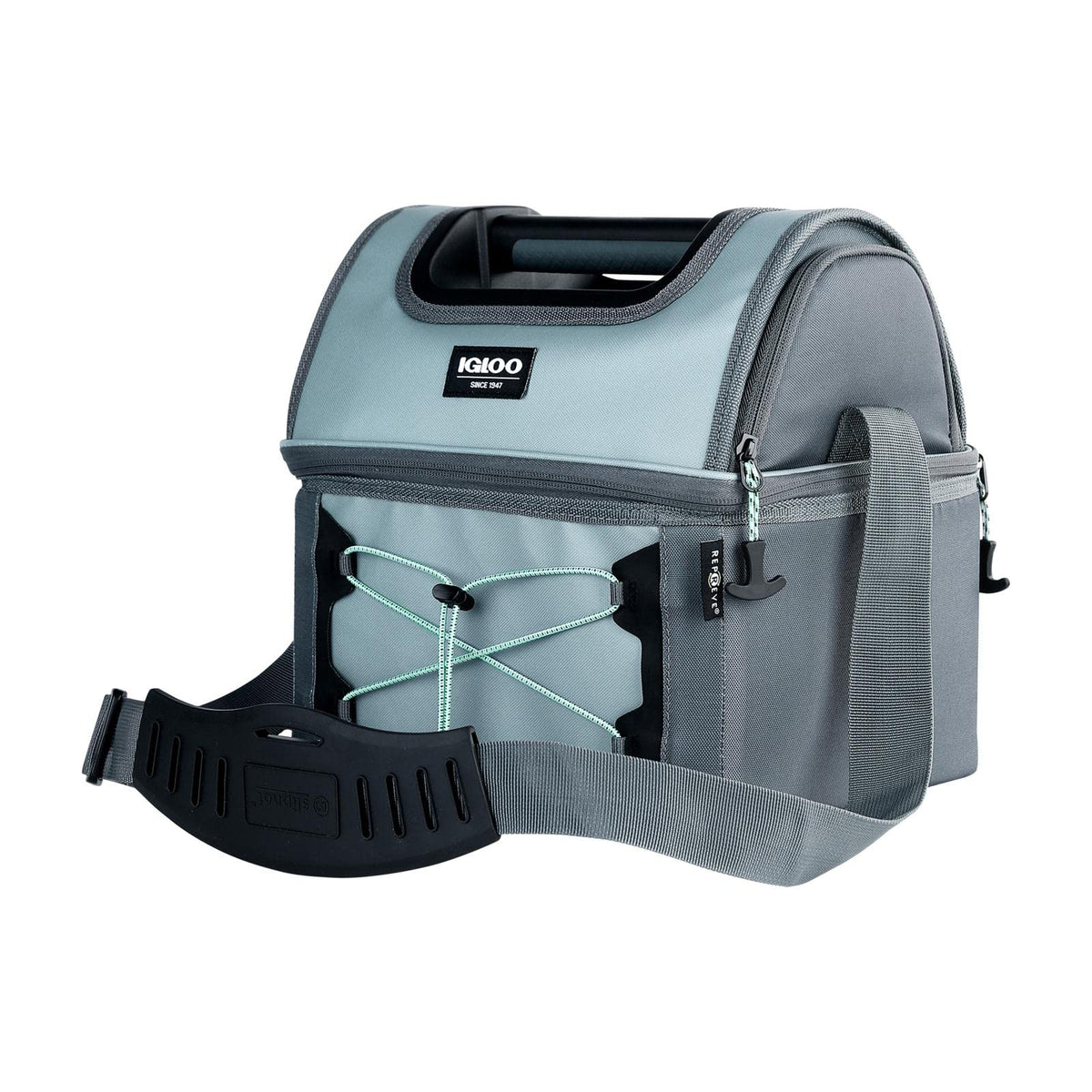 Igloo Lonchera con Aislamiento Suave para 16 Latas - Gris - 16 latas