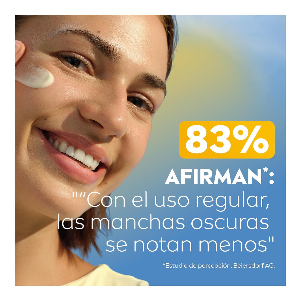 Protector Solar Facial NIVEA SUN Control De Manchas Luminous 630° Con Thiamidol Fps50+ 40Ml, con ácido hialurónico