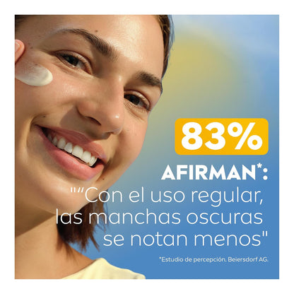 Protector Solar Facial NIVEA SUN Control De Manchas Luminous 630° Con Thiamidol Fps50+ 40Ml, con ácido hialurónico
