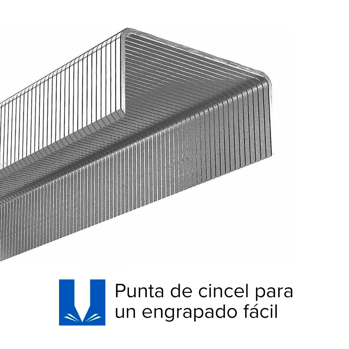Swingline Grapas Staples 35318 | 3/8 pulgadas, capacidad de 60 hojas, 100/tira, 1000/caja, 1 paquete