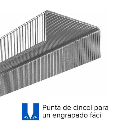 Swingline Grapas Staples 35318 | 3/8 pulgadas, capacidad de 60 hojas, 100/tira, 1000/caja, 1 paquete