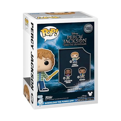 Funko Pop! TV: Percy Jackson and The Olympians - Percy Jackson | Mercancía Oficial - Figura de Vinilo Coleccionable para Decoración - Regalo de Cumpleaños para Fans