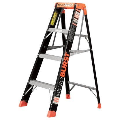 Little Giant 15710-001 Escalera de Aluminio Microburst Tipo IAA, con Fibra de Vidrio