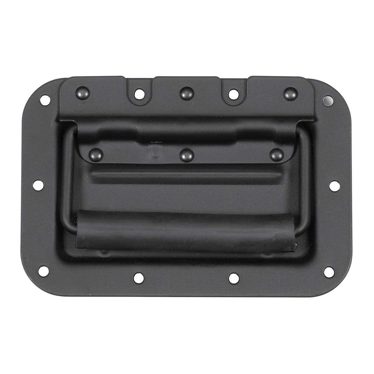 Reliable Hardware Company RH-0511BK-A Mango empotrable con resorte medio, 10 agujeros, negro