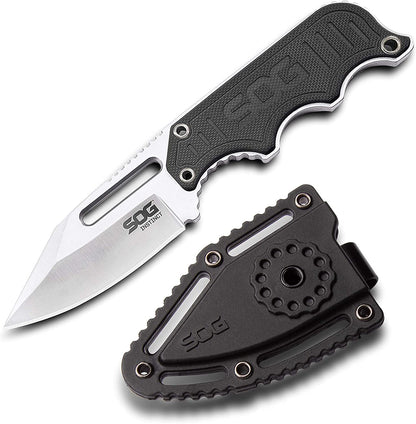 SOG Specialty Knives and Tools NB1012-CP Instinct Fixed Blade Knife with G10 Handle and 2.3-inch Blade