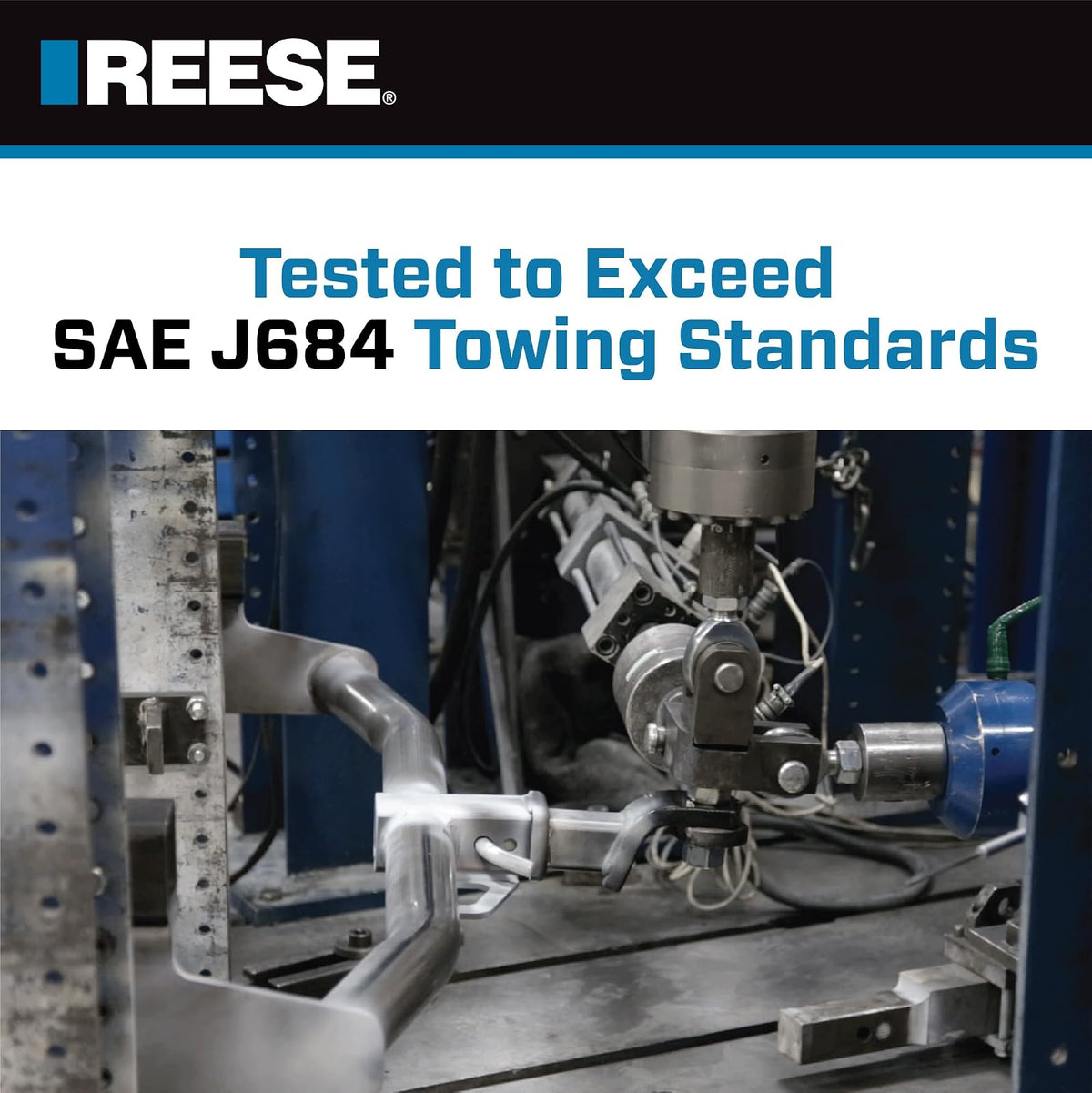 Reese Towpower Cadena de Seguridad de 72 Pulgadas, Capacidad 5000 Libras, Plateado Metálico