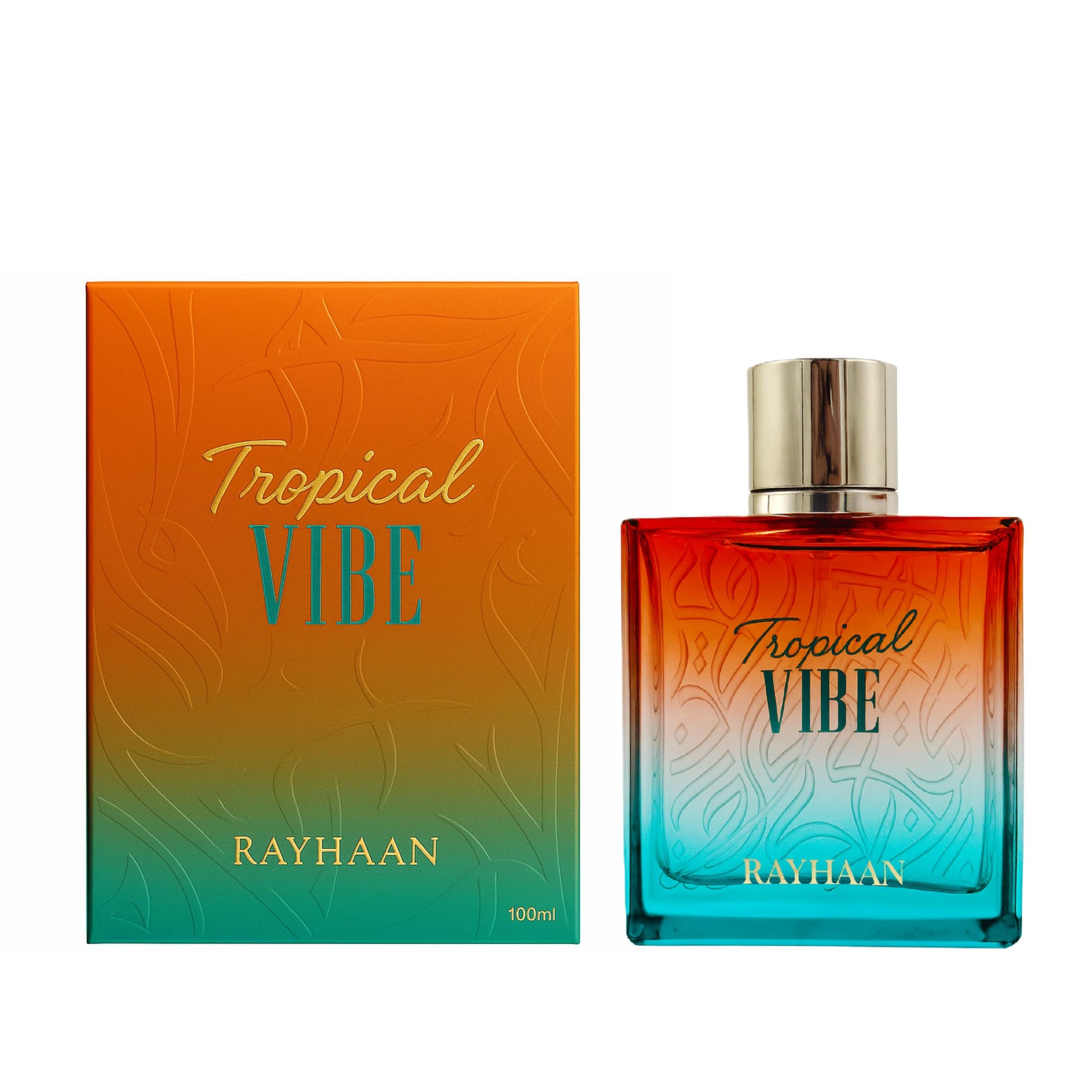 Tropical Vibe – Fruity, Floral, Fresh, Woody – Eau de Parfum Spray Long-Lasting Fragrance for Everyone, 3.4 Ounce / 100 ml