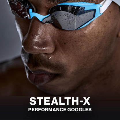 TYR Stealth-X Race Non Mirrored Adult Swim Goggles