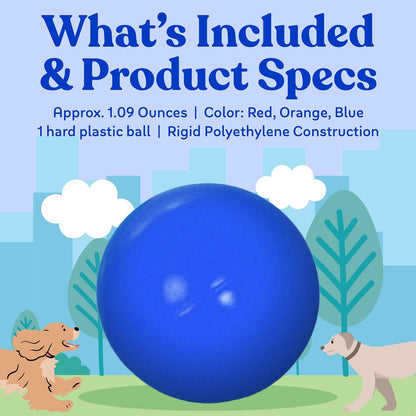 Virtually Indestructible Best Ball for Dogs, 4.5 Pulgadas, los Colores Pueden Variar