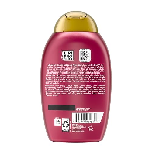 OGX, Shampoo Anti Quiebre de Aceite de Keratina, 385 ml