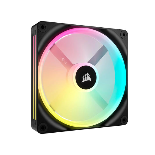 Corsair iCUE Link QX140 RGB RGB de Cúpula Magnética de 140mm Ventilador - Negro
