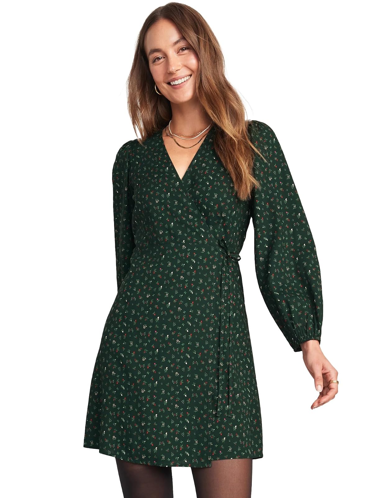 Old Navy 498811-001XXL Vestido, Mujer, Verde, XX-Grande