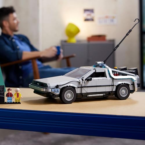 Lego - MÁQUINA del Tiempo Regreso AL Futuro Delorean