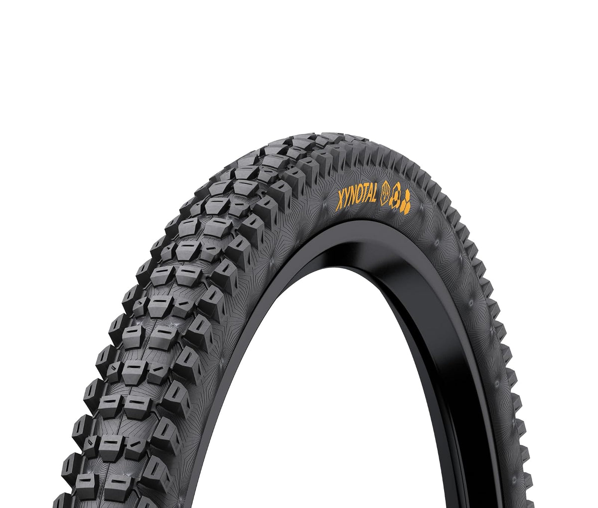 'Continental Xynotal Mountain Bike Tire - Tubeless, Folding, Black, Soft, Enduro Casing, E25, 27.5'' x 2.4 or 29'' x 2.4'
