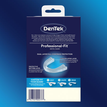 DenTek - Protector dental de máxima protección con ajuste profesional | Para pulir durante la noche