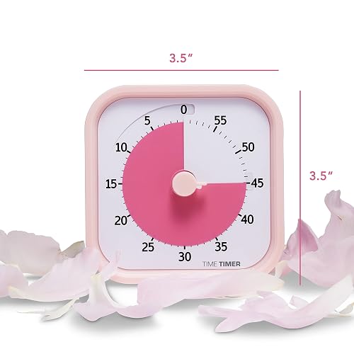 Time Timer Home Mod - Temporizador Visual para niños de 60 Minutos Edición en el hogar, Herramienta de Estudio, Temporizador para computadora Infantil, computadora de Oficina y reuniones con