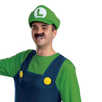 Disguise Luigi - Disfraz clásico para adulto, talla L/XL