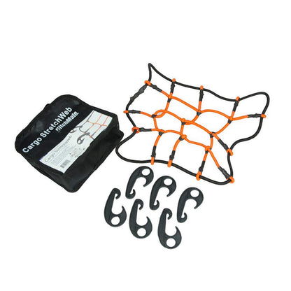Heininger 4249 HitchMate 30.48 cm x 30.48 cm StretchWeb Cargo Net con Bolsa y Gancho