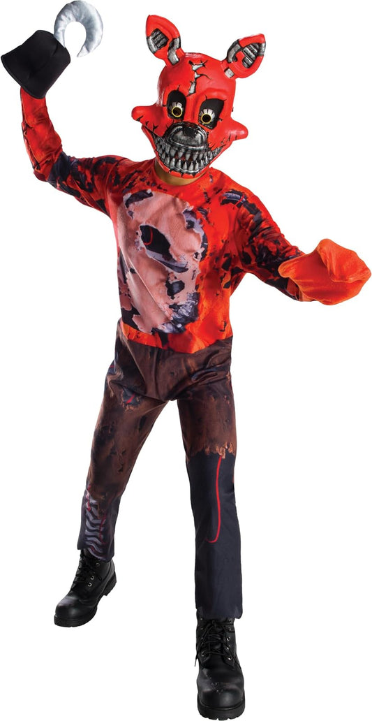 Rubie'S Disfraz de Five Nights At Freddy'S Nightmare Foxy The Pirate, para niños, Multicolor, Large