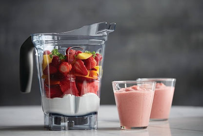 Vitamix Contenedor, 64 onzas de perfil bajo, transparente