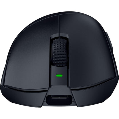 Razer DeathAdder V3 HyperSpeed Wireless Gaming Mouse: 55g Lightweight - USB C Charging - Up to 100 HR Battery - Advanced 26K Optical Sensor - Gen-3 Optical Switches - 8 Programmable Controls - Black