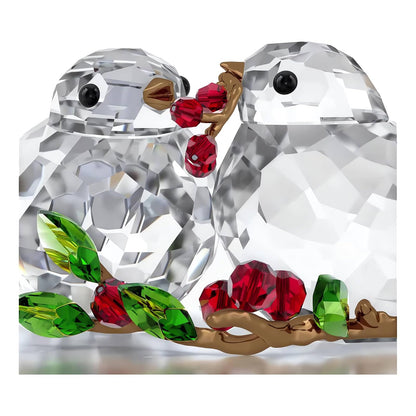 Swarovski Idyllia Pareja de Aves y Bayas