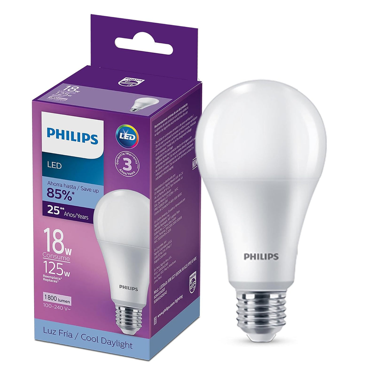 Philips LED Foco A2318W Luz Fría