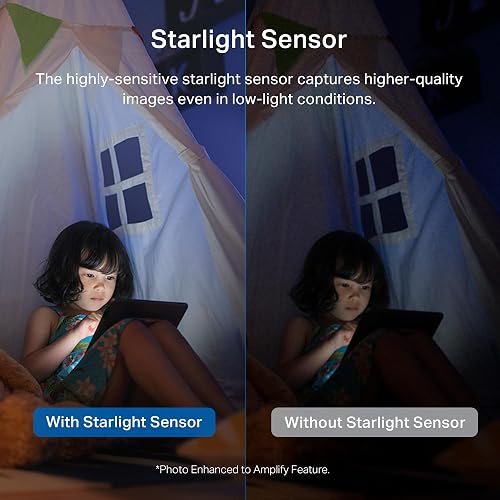 TP-Link Tapo C225, Cámara Wi-Fi de Seguridad con Detección AI, 4MP, Visión Nocturna a Todo Color con Sensor Starlight, Seguimiento Inteligente, Compatible con Alexa y Google Assistant