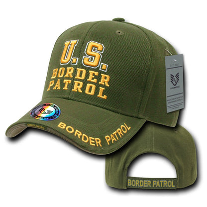 Rapiddominance Deluxe - Gorra de Fuerzas policiales, patrón en el Borde