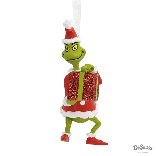 Hallmark Dr. Seuss How The Grinch robó la Navidad Grinch con Adorno navideño
