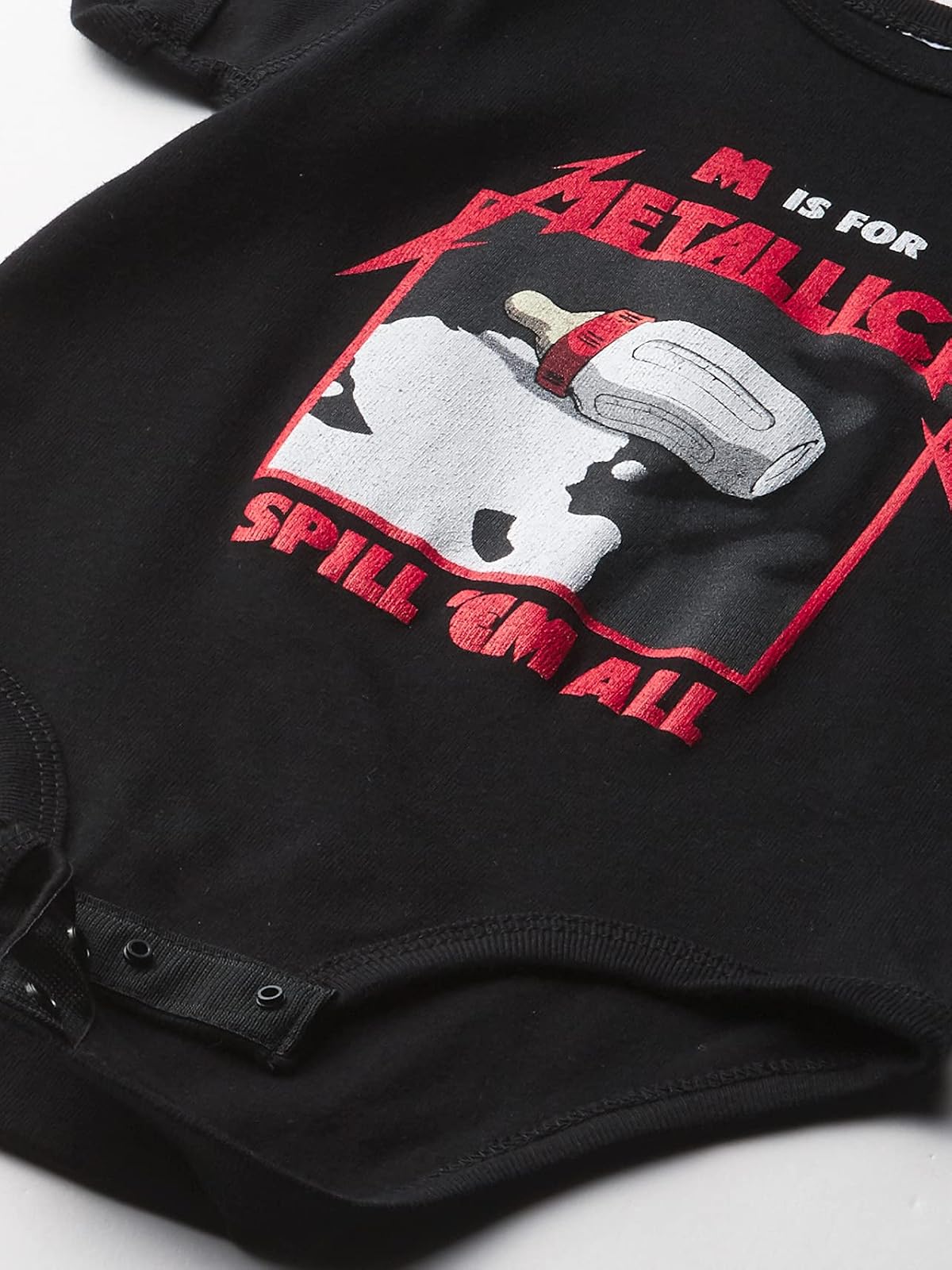 Metallica Baby-boys Metallica Baby M is for Kea Body
