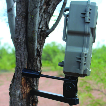 HME - Soporte para cámara de Rastro, Soporte para árbol con Cabezal Giratorio de 360 Grados, diseño Compacto y Resistente, fácil instalación y compatibilidad versátil