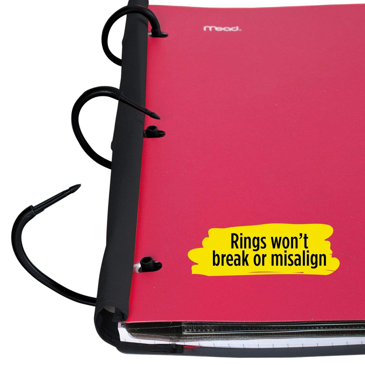 Five Star Flex Hybrid NoteBinder- Cuaderno y carpeta todo en uno, Negro, 11 1/2" x 10 3/4"