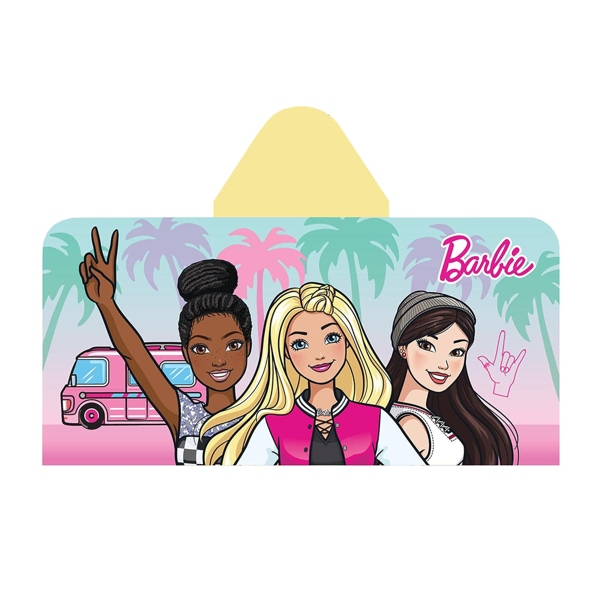 Bakugan Anime Battle Brawlers - Toalla de Toalla de Rizo de algodón Suave para baño/Piscina/Playa, 24 x 50 Pulgadas, por Franco Kids - 24 in x 50 in - Barbie