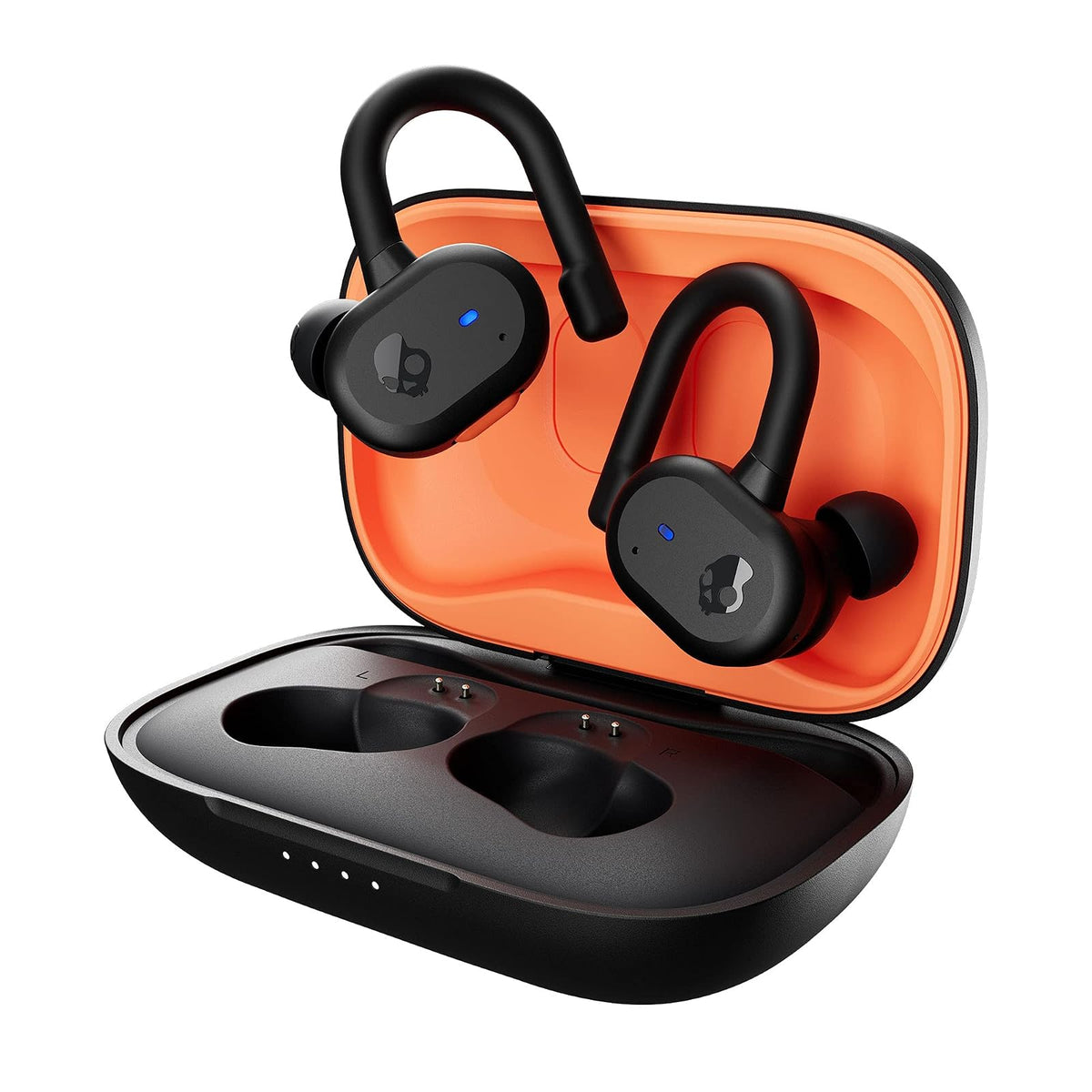 Skullcandy Push Active Audífonos In-Ear Inalámbricos, Resistentes al Agua - Negro (True Black) - Push Active