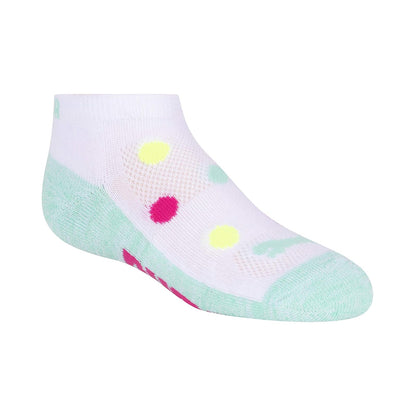 PUMA Girls' 6 Pack Low Cut Socks