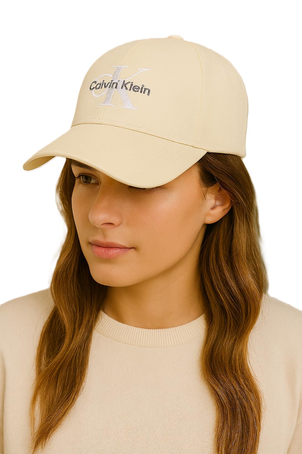 Calvin Klein MONOLOGO Embroidery Baseball Hat Gorra de béisbol Mujer