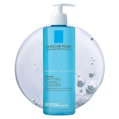 La Roche-Posay - Limpiador espumoso purificante Toleriane, 13.52 onzas líquidas Oz.