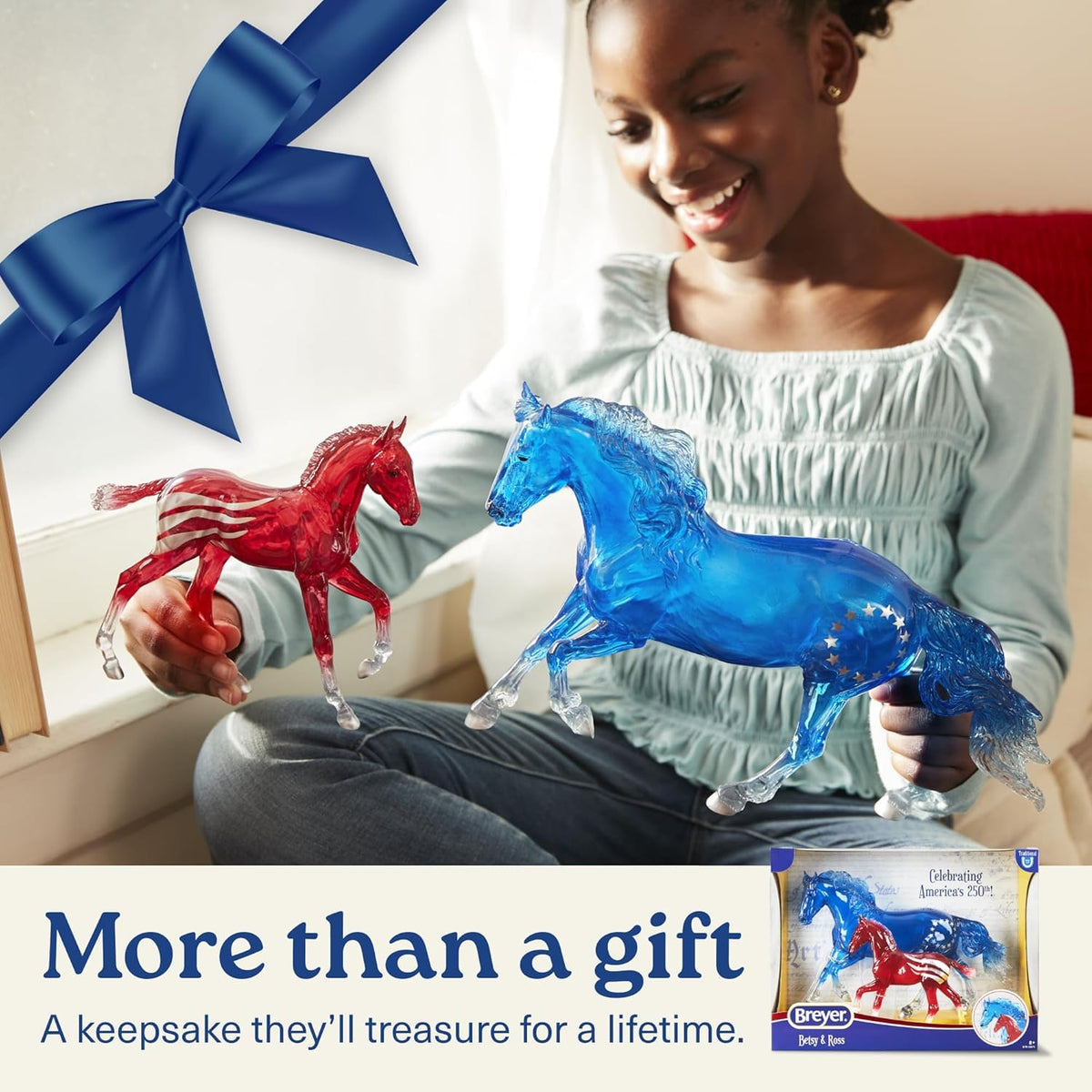 Breyer Horses Traditional Series | Betsy y Ross | Modelo # B-TR-10671