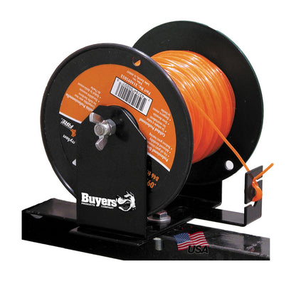 Buyers Products LT40 Weed Wacker - Soporte de línea de recortadora comercial con hardware de montaje y soporte de acero de perfil bajo soporta carretes de 3 libras, fabricado en los Estados Unidos,