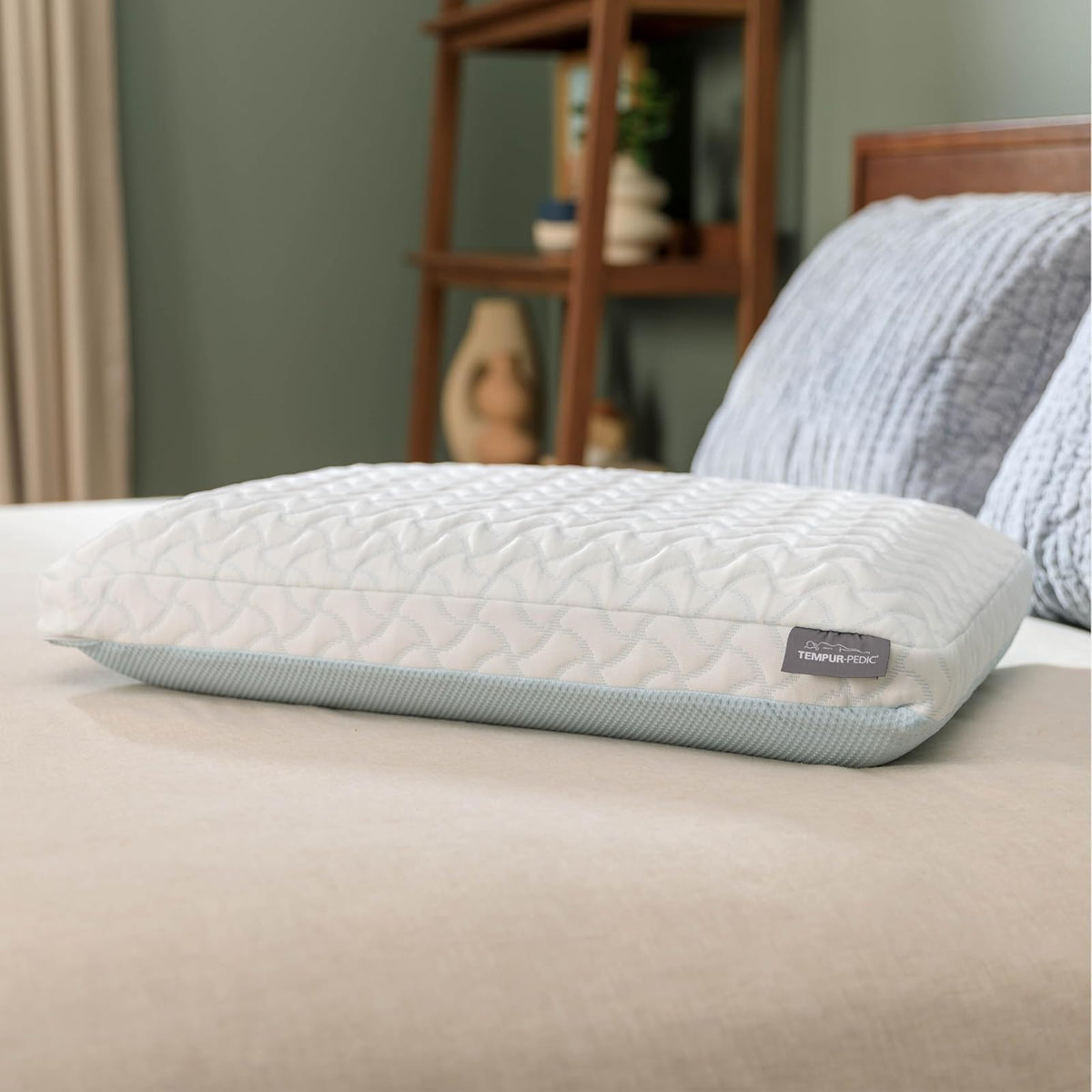 TEMPUR-Pedic TEMPUR-Cloud + Cooling, estándar, Pack de 2 Almohadas, estándar, Color Blanco, 2 Unidades