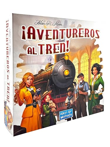 ¡Aventureros al Tren! Juego de Estrategia de Trenes para Adultos y Familias De 2 a 5 Jugadores en Español
