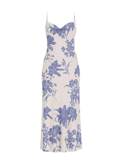 GUESS Vestido Corto de Tweed sin Mangas para Mujer - CH - Combo de tweed azul índigo