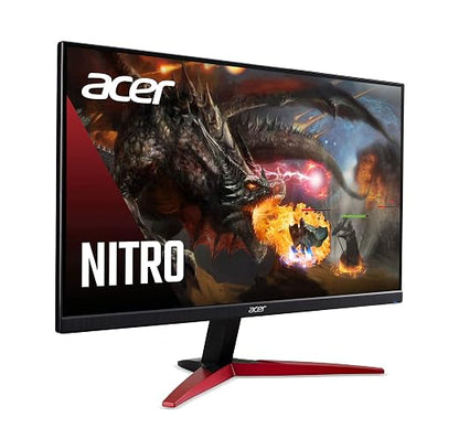 Acer Nitro KG241Y Sbiip Monitor Gamer de 23.8 Pulgadas | FHD 1920 x 1080, panel VA, 180 Hz, 1 ms, AMD FreeSync Premium, HDMI y DisplayPort