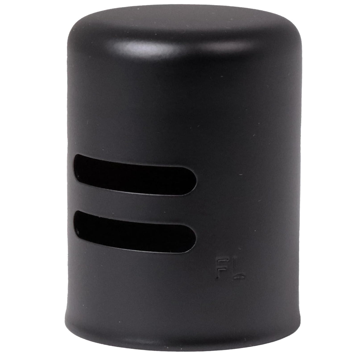 Westbrass estándar de latón espacio de aire solo gorra, Negro mate