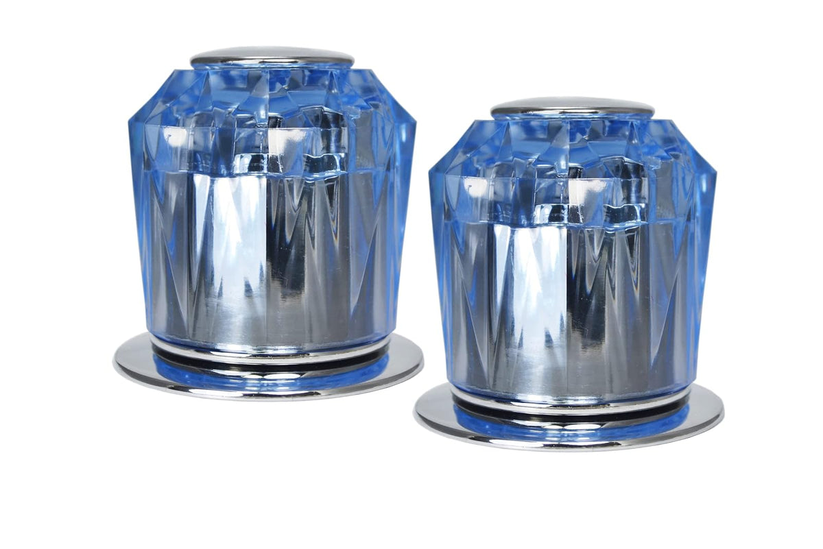 JUEGO DE MANERALES ACRILICO AZUL